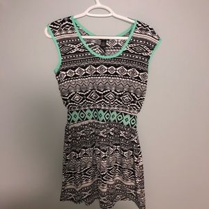 A fun patterned dress